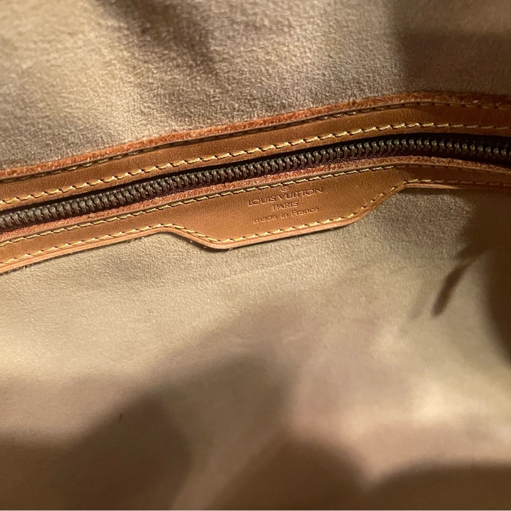 Louis Vuitton Brown and Tan Monogram Tote - Picture 5 of 10